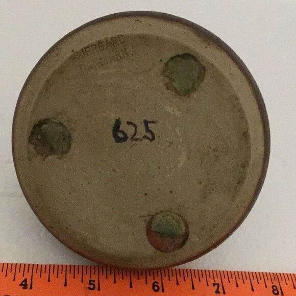 Vintage clay oil lamp by BJERGARD DANMARK - Picture 5 of 5